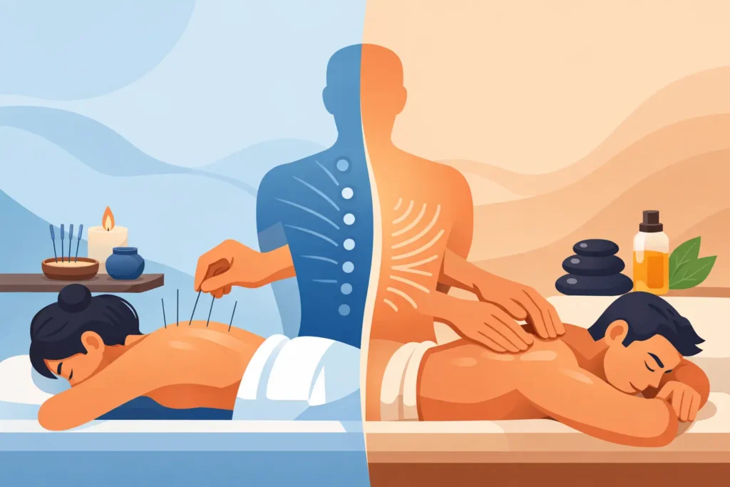 Acupunctuur of massage bij rugpijn?